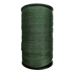 Electric fencing tape 2 rolls of 20mm x 200m GREEN tape 400m total length 